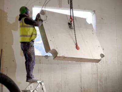 ניסור מקצועי בקיר לפתיחת פתח לחלון גדול. צילום: רזי