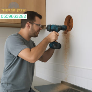 קידוח מדויק ואסתטי לקולט אדים לביצוע מושלם ולתוצאה נקייה