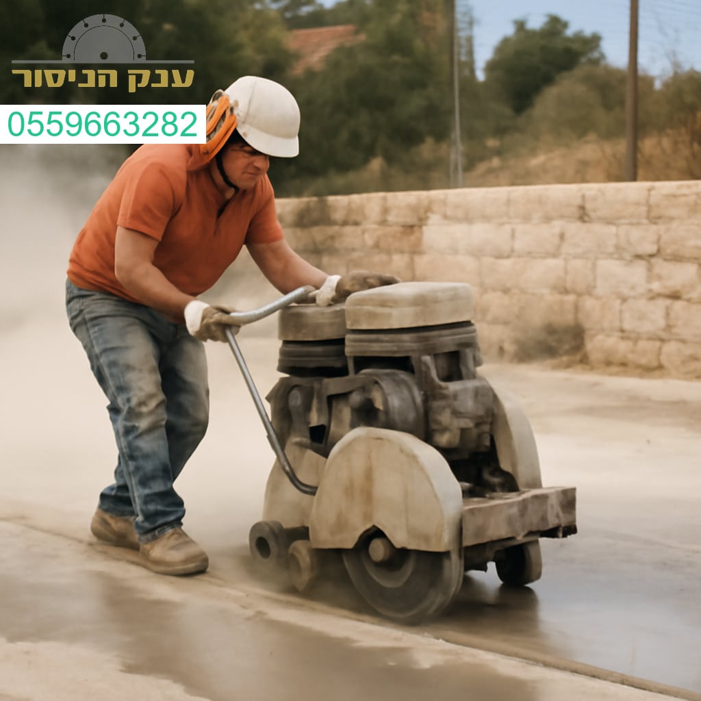 חיתוך בטון מקצועי בדיוק מרבי עם ציוד מתקדם באלקנה