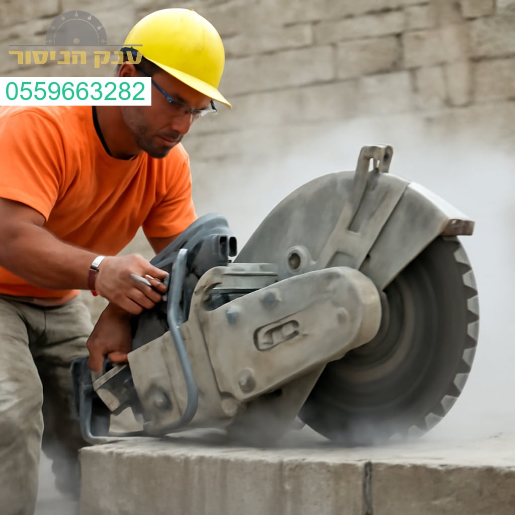 חיתוך בטון מקצועי ומדויק באלקנה עם ציוד מתקדם ותוצאה מושלמת