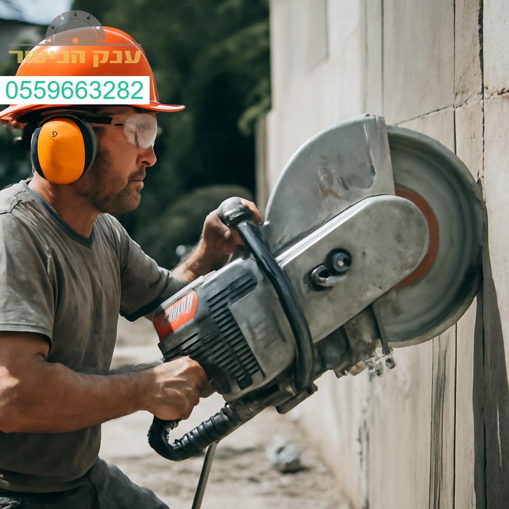 חיתוך בטון מקצועי באלקנה עם ציוד מתקדם לביצוע מדויק ואיכותי