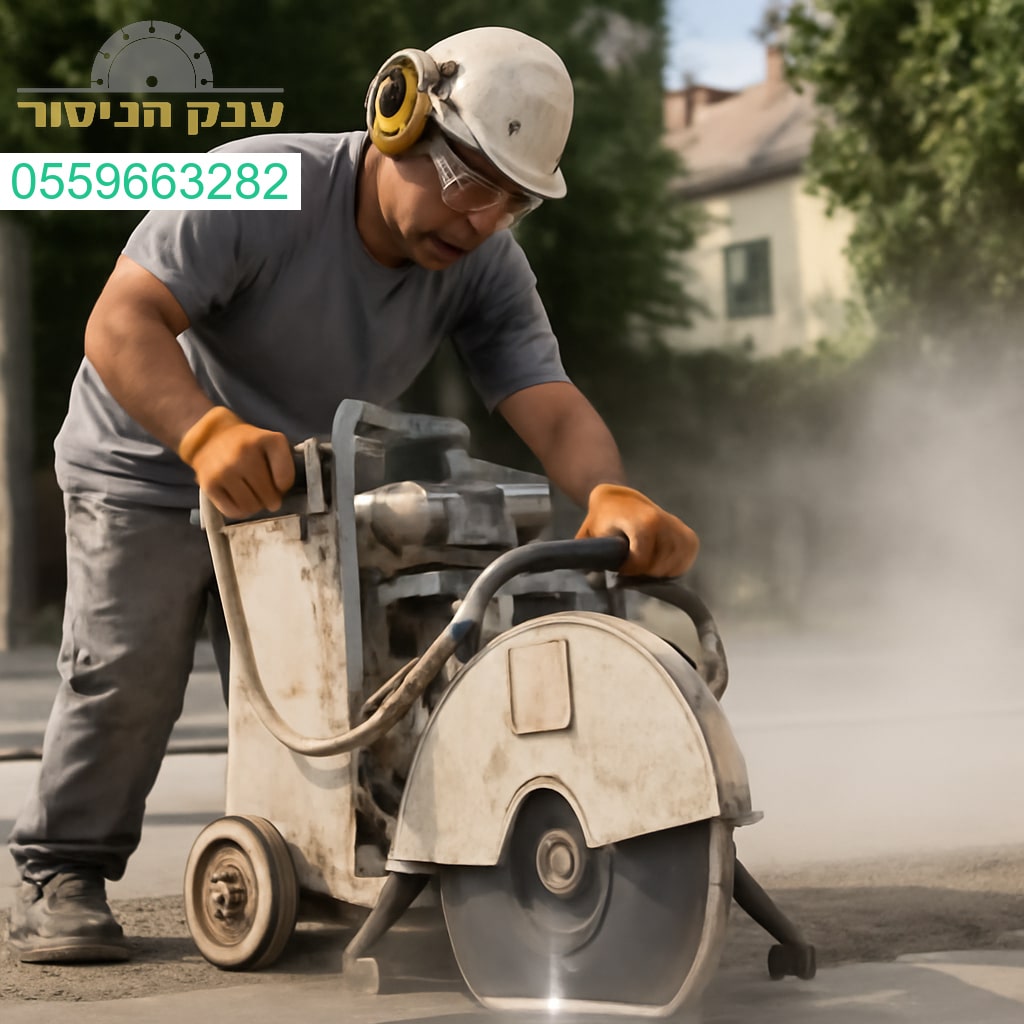 מנסר בטון מקצועי ברמת השרון לעבודות דיוק באיכות ללא תחרות