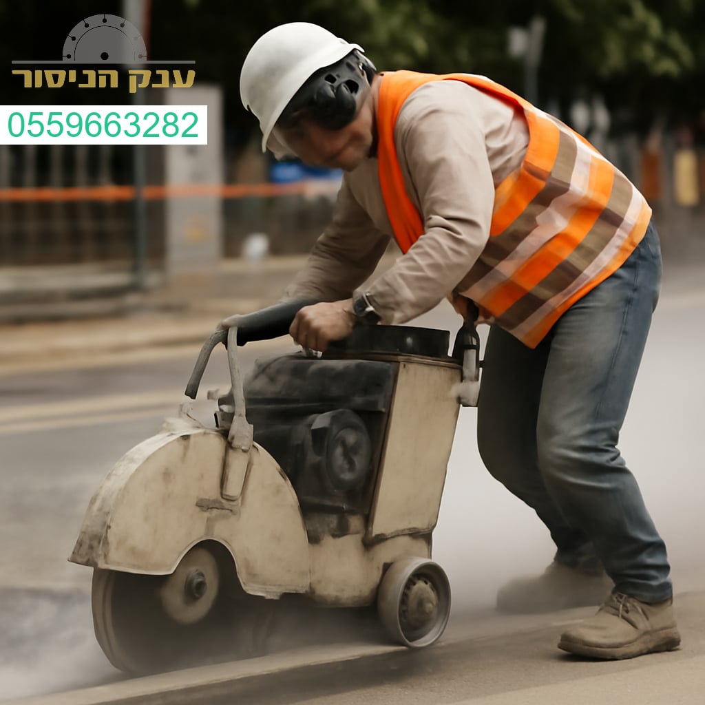 מנסר בטון מקצועי ברמת השרון לביצוע חיתוכים מדויקים ואיכותיים בכל סוגי הבטון