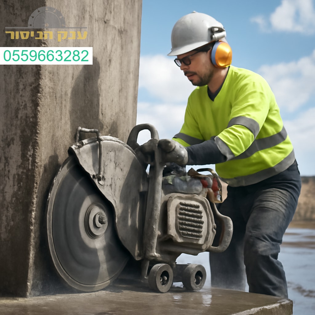 מנסר בטון מקצועי בקריית מלאכי לביצוע חיתוכים מדויקים ועמידות גבוהה בכל סוגי הבטון