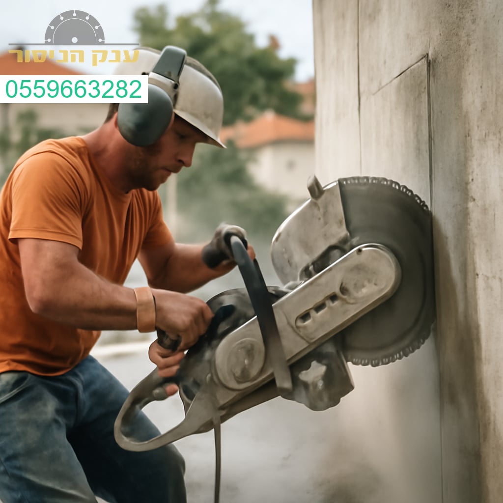 עבודת ניסור בטון מקצועית בקריית מלאכי ברמת דיוק גבוהה ובאמצעים מתקדמים