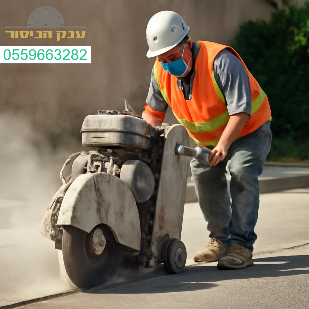 מנסר בטון מקצועי באשדוד לביצוע חיתוכים מדויקים בכל סוגי הבטון