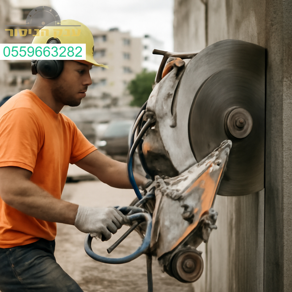 עבודת ניסור בטון מקצועית בדיוק מרבי במודיעין עילית עם ציוד מתקדם ואנשי מקצוע מנוסים