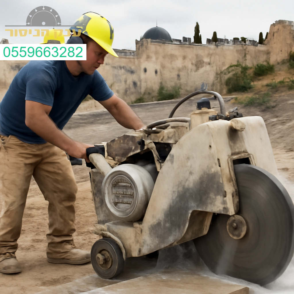 עבודת ניסור בטון מקצועית בירושלים עם ציוד מתקדם ותוצאה מדויקת ברמה הגבוהה ביותר