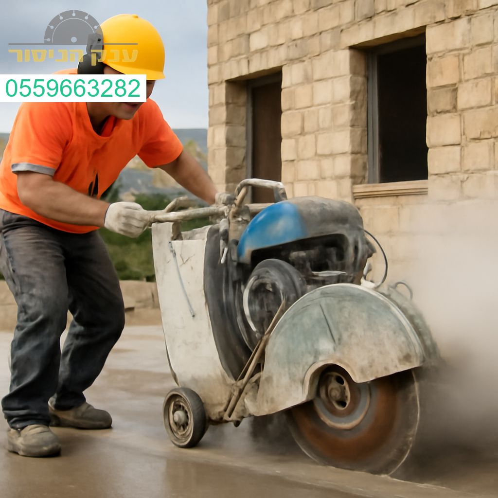 עבודת ניסור בטון מקצועית ומדויקת במגדל העמק לביצועים מושלמים בכל פרויקט