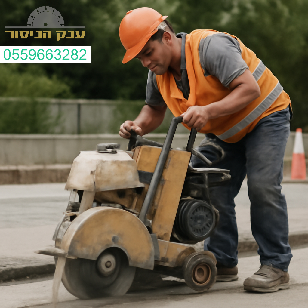 מנסר בטון מקצועי בצורן קדימה עם ציוד חדיש לביצוע חיתוך מדויק ועבודה ברמה הגבוהה ביותר