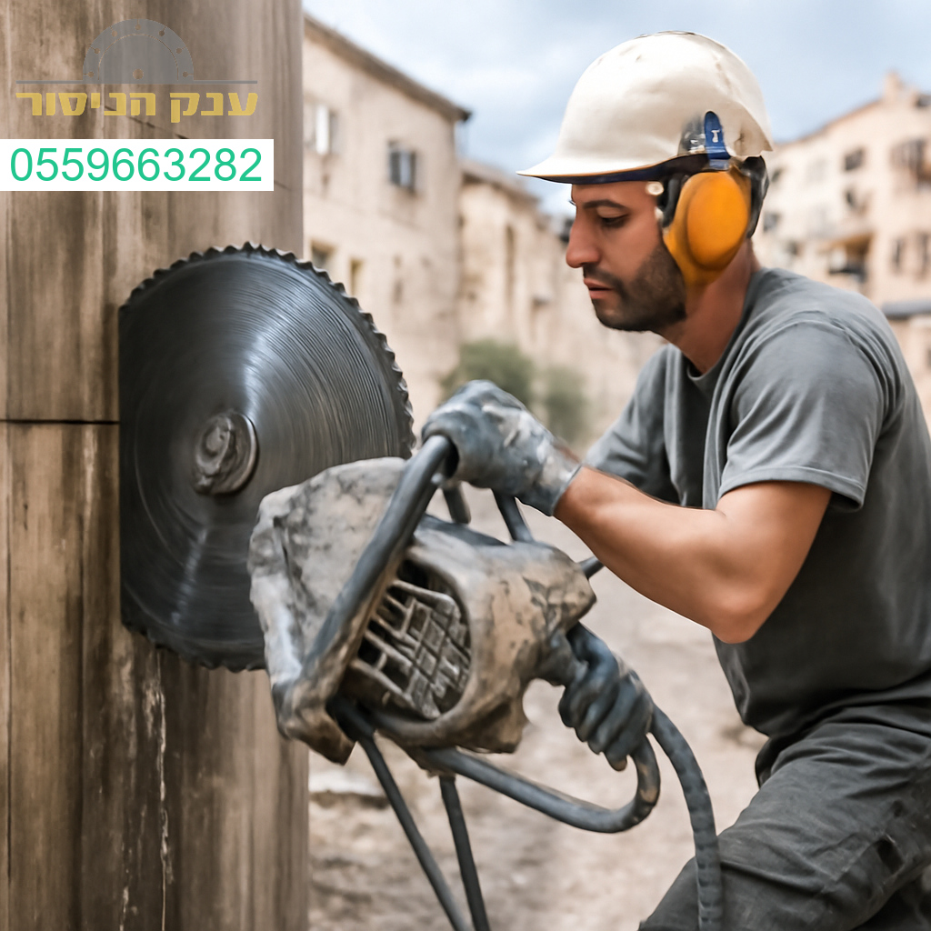 מנסר בטון מקצועי באלעד עם ציוד מתקדם לביצועים מדויקים ואמינים