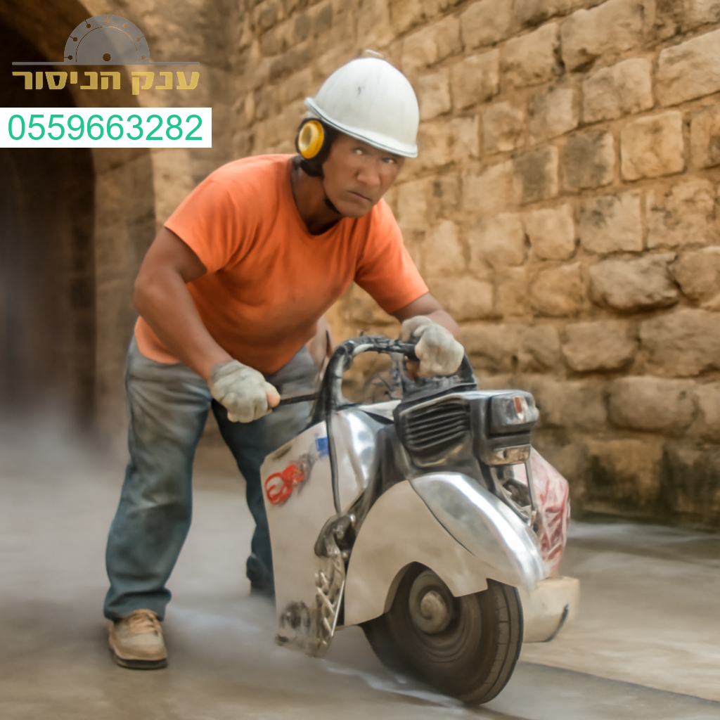 עבודת ניסור בטון מקצועית ומדויקת באתר היסטורי בעכו מבוצעת בסטנדרטים הגבוהים ביותר