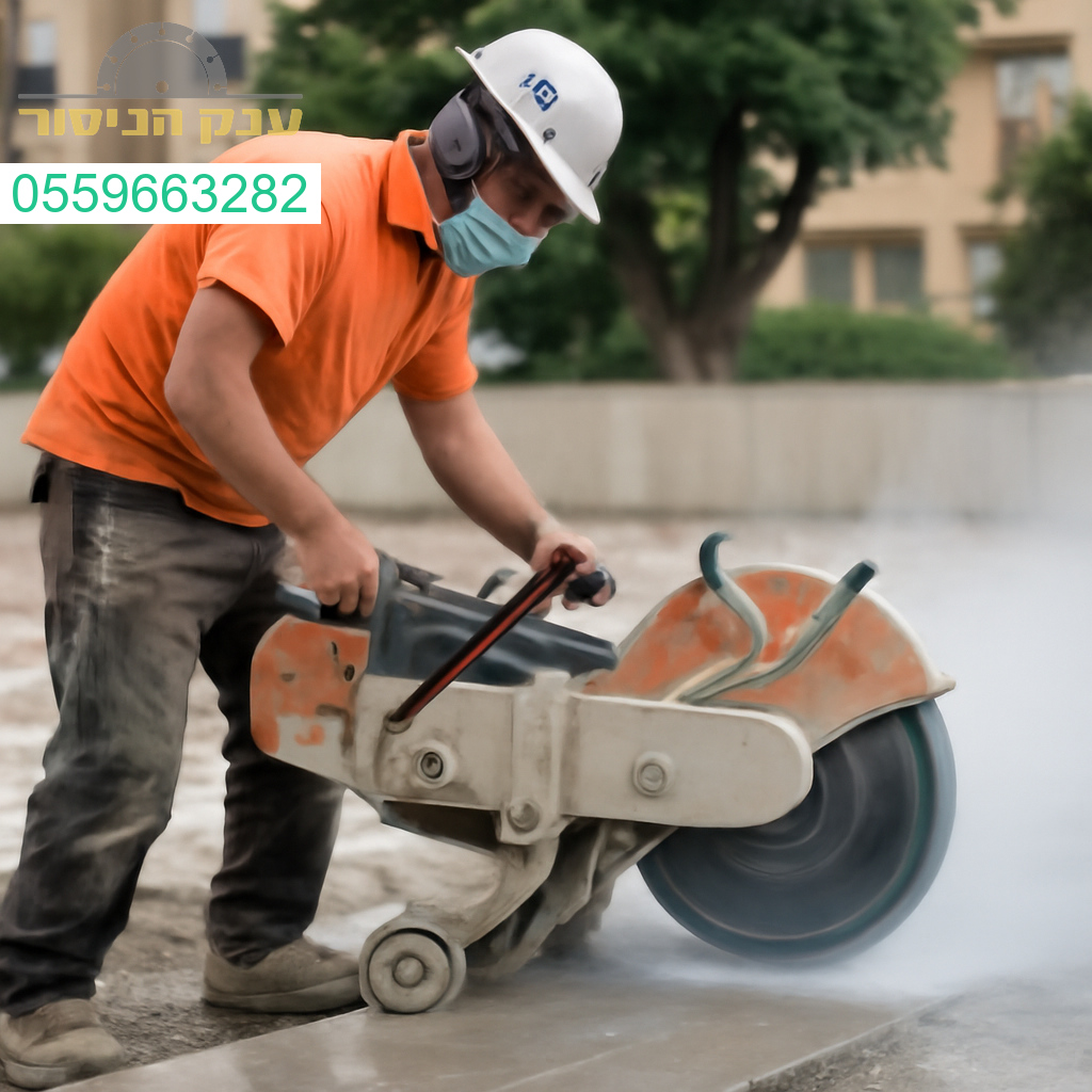 מנסר בטון מקצועי בראשון לציון עם ציוד חדיש לביצוע חיתוכים מדויקים בכל סוגי הבטון
