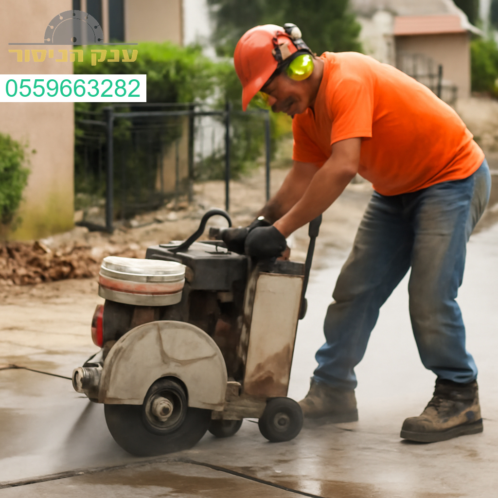חיתוך בטון מקצועי בכפר סבא עם ציוד מתקדם לביצוע מדויק ואיכותי