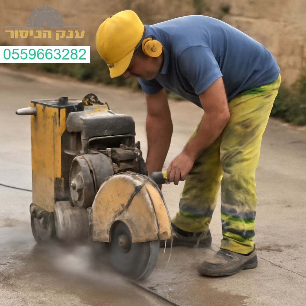 מנסר בטון מקצועי בעבודה מדויקת בכפר סבא עם ציוד מתקדם ותוצאות ברמה הגבוהה ביותר