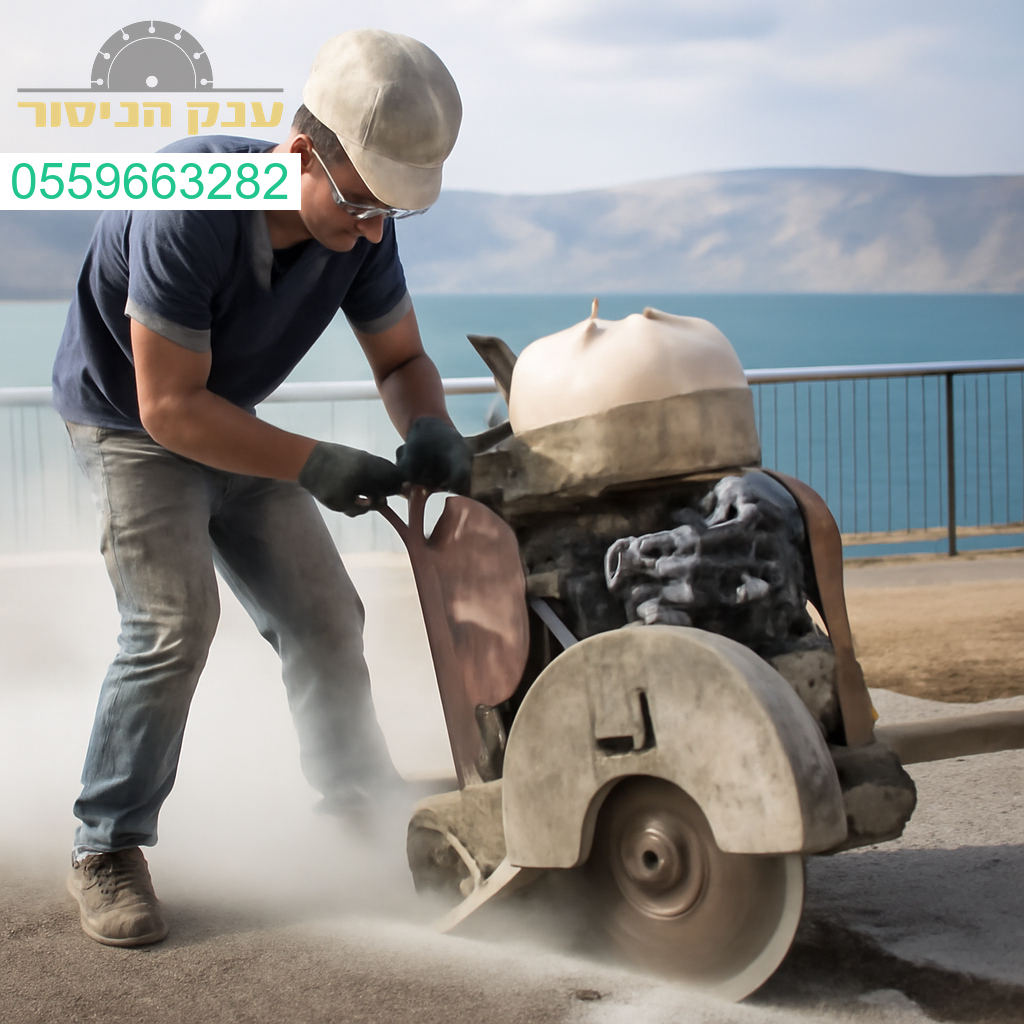 מנסר בטון מקצועי בטבריה עם ציוד מתקדם לביצוע חיתוכים מדויקים באיכות גבוהה