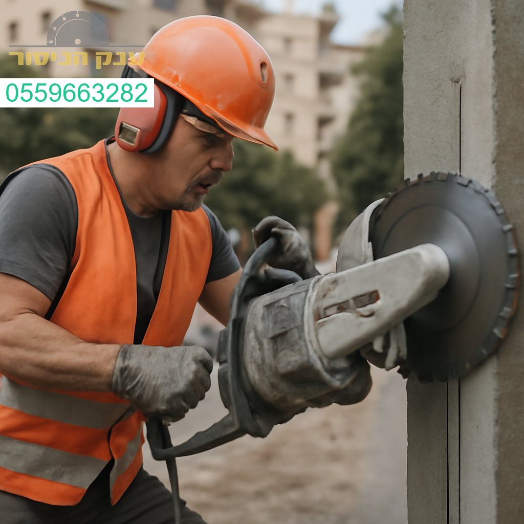 מנסר בטון מקצועי בחולון עם ציוד מתקדם לביצועים מדויקים ומהירים