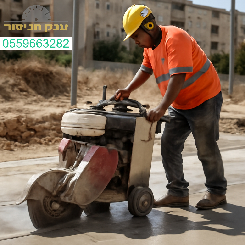 מנסר בטון מקצועי בבאר שבע עם דיוק מרבי לביצועים מושלמים באתרי עבודה