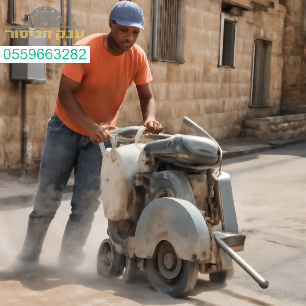 עבודת ניסור בטון מקצועית בצפת עם ציוד מתקדם ותוצאה מדויקת ברמה הגבוהה ביותר