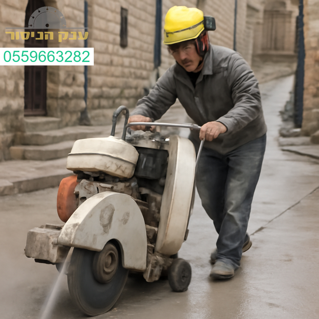 עבודת ניסור בטון מקצועית בצפת עם ציוד מתקדם לביצועים מדויקים ומהירים