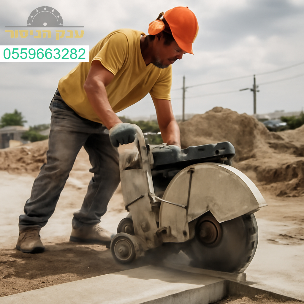 מנסר בטון מקצועי באשקלון לעבודות מדויקות ברמה הגבוהה ביותר