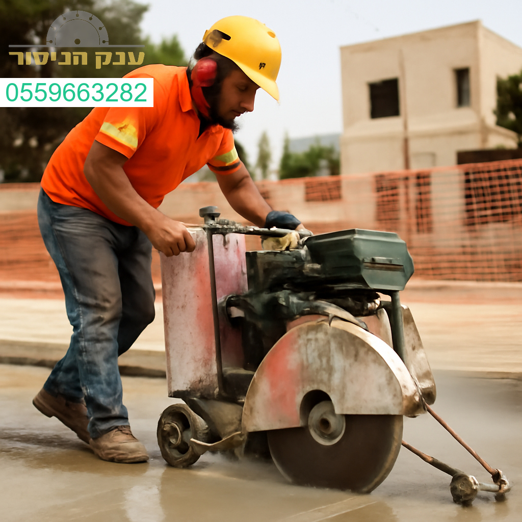 מנסר בטון מקצועי בנתיבות עם ציוד מתקדם לביצוע חיתוך מדויק ואיכותי