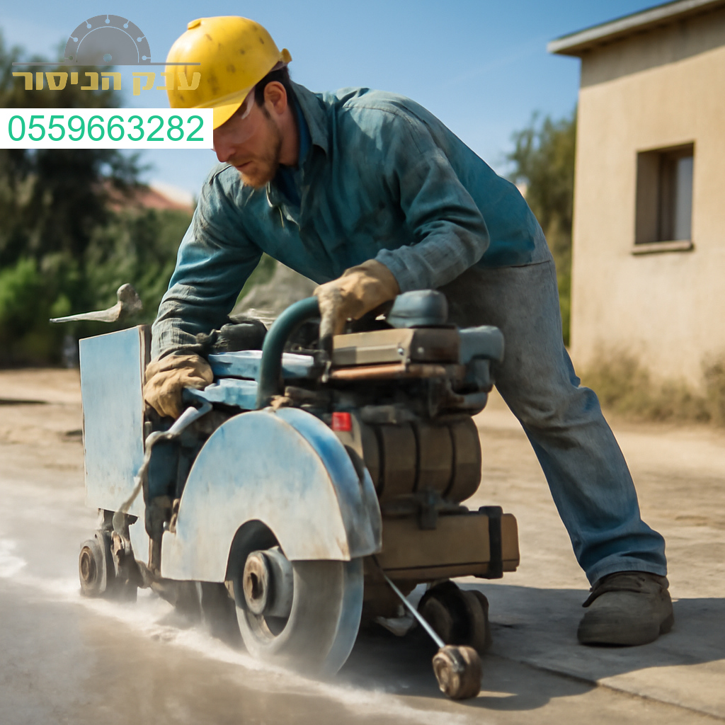 עבודת ניסור בטון מקצועית ואיכותית בנתיבות עם ציוד מתקדם ושירות ללא פשרות
