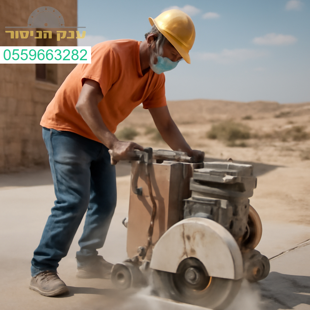 עבודת ניסור בטון מקצועית בדיוק מושלם לביצוע פרויקטים כבדים בערד והסביבה