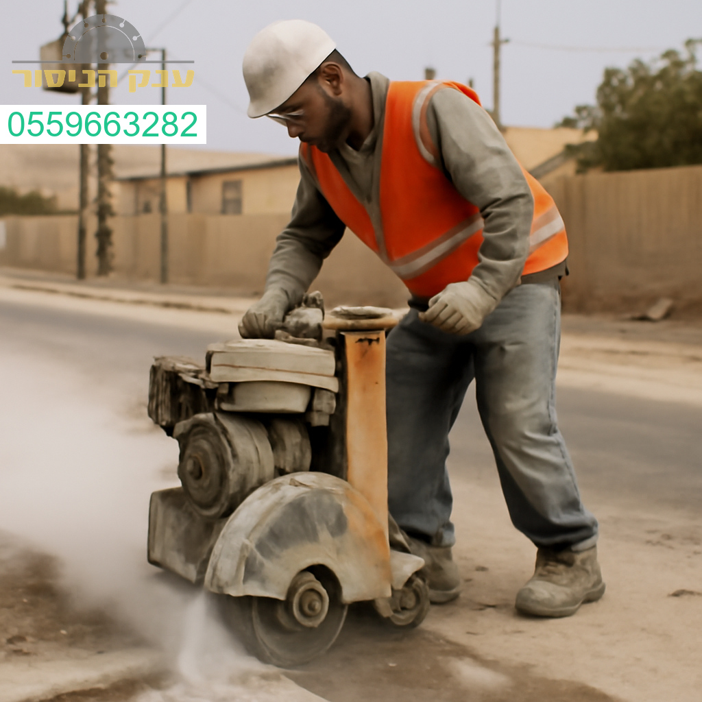 מנסר בטון מקצועי בערד עבודה מדויקת באיכות גבוהה לפרויקטים תשתיתיים ותעשייתיים