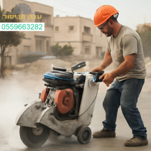 עבודת ניסור בטון מקצועית באופקים עם ציוד מתקדם ותוצאות מדויקות