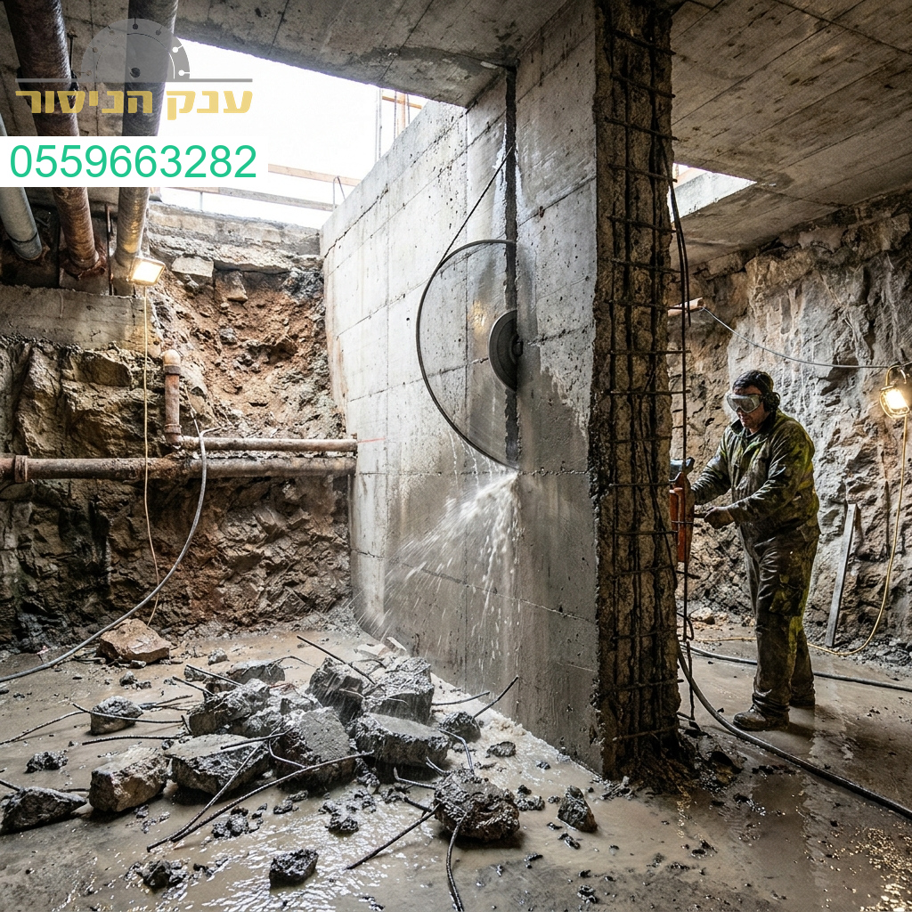 פתרונות ניסור בטון מתקדמים להרחבת חניונים בדיוק מקצועי וביצועים ללא פשרות