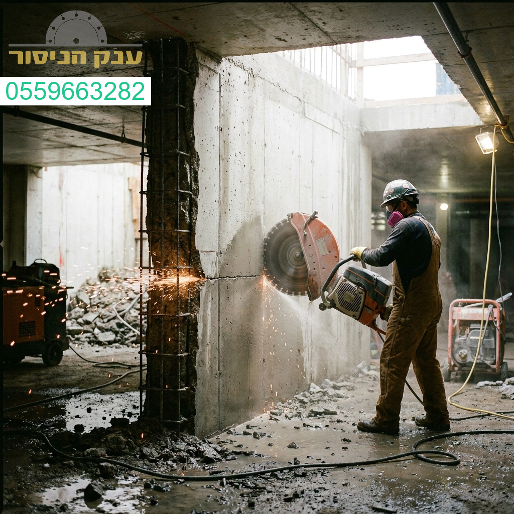 פתרונות ניסור בטון מתקדמים להרחבת חניונים בדיוק מקצועי ואיכות ללא פשרות