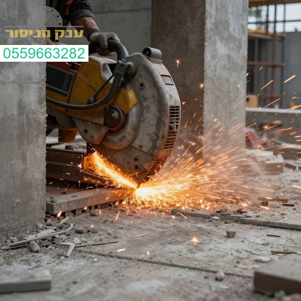 ניסור בטון מקצועי ודיוק מירבי לקירות ורצפות – פתרונות מהירים ומקצועיים צרו קשר עכשיו