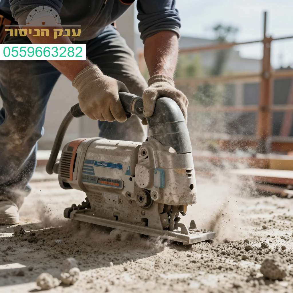 ענק הניסור - ניסור בטון מקצועי ומדויק לשיפוצים והרחבות בתים דו משפחתיים