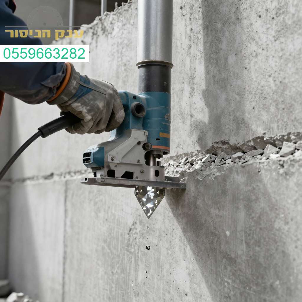 הריסת קיר ממד מדויקת ומהירה באמצעות ניסור יהלום מקצועי לתוצאה מושלמת